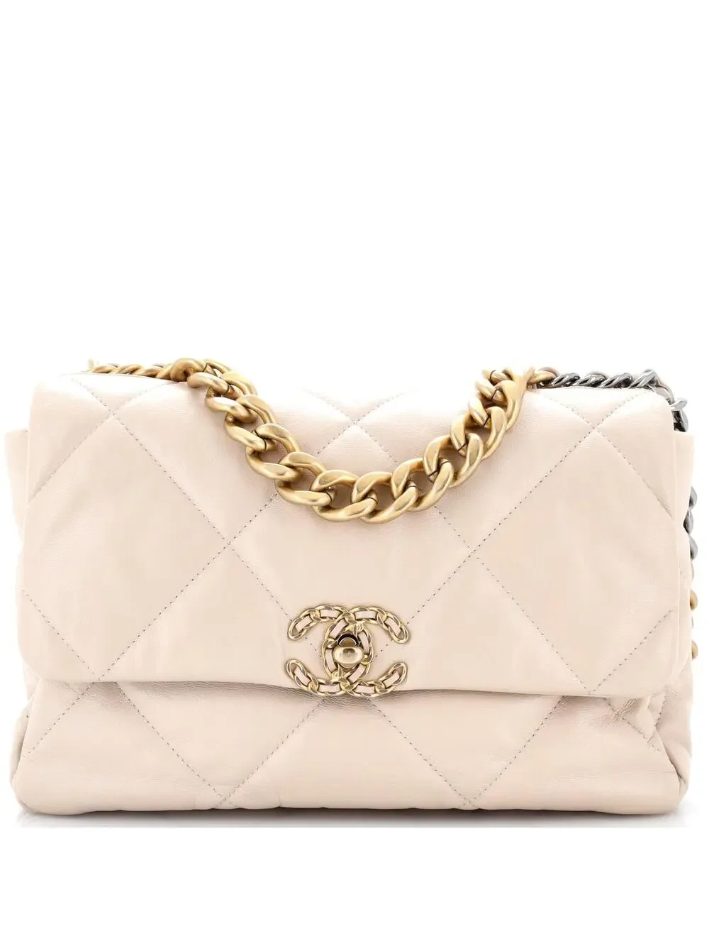 Chanel 19 Flap Bag Quilted Leather #339385C49B